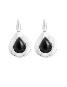 Pendientes Fink Orfebres plata y azabache