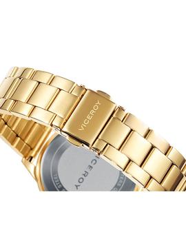 Reloj Viceroy acero IP dorado