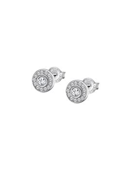 Pendientes Lotus plata