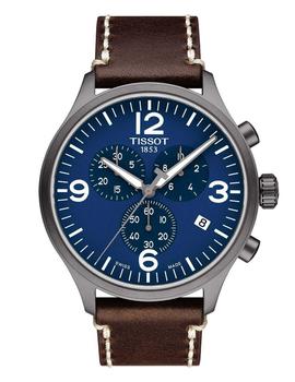 Reloj Tissot Chrono XL azul marrón