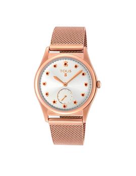 Reloj TOUS Free de acero IP rosado