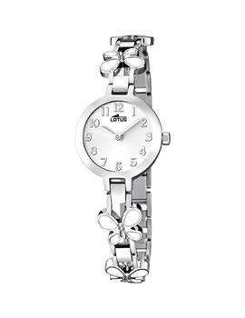 Reloj Lotus niña acero mariposas
