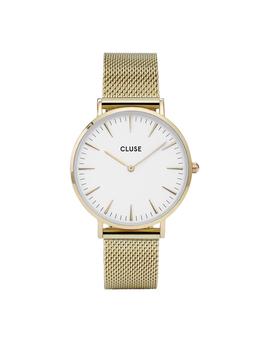 Reloj Cluse acero Boho Chic 38mm dorado