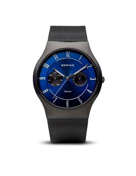 Reloj Bering Sale, negro cepillado