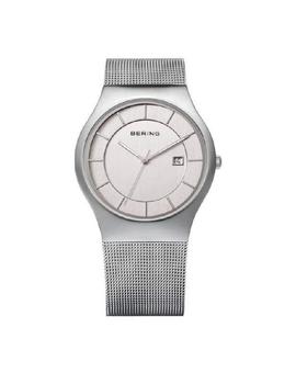 Reloj Baring Classic, plata cepillado