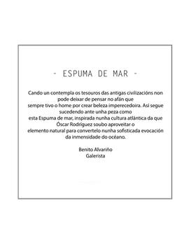 Anillo 'Espuma de Mar'