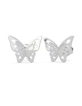 Pendientes Guess acero Mariposa