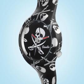 Reloj Doodle Skull Mood 39mm multicolor