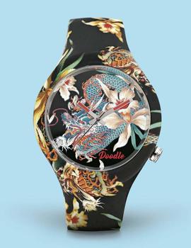 Reloj Doodle Dragon Mood 39mm multicolor