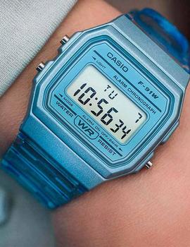 Reloj Casio resina azul