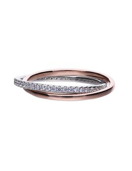 Anillo Diamonfire plata y circonitas
