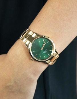 Reloj DW 36mm oro rosado Iconic Emerald