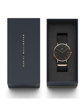 Reloj Daniel Wellington 40mm rosado Cronwall negro