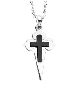 Cruz Santiago Fink Orfebres plata y azabache