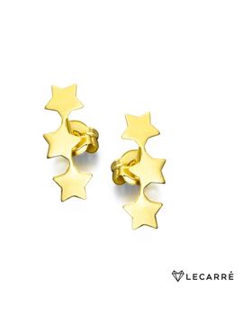 Pendientes LeCarré oro amarillo estrellas