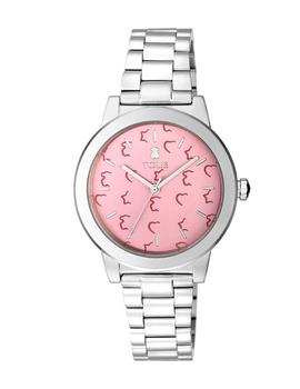 Reloj Tous acero Glazed esfera rosa