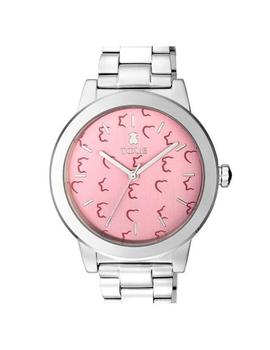 Reloj Tous acero Glazed esfera rosa