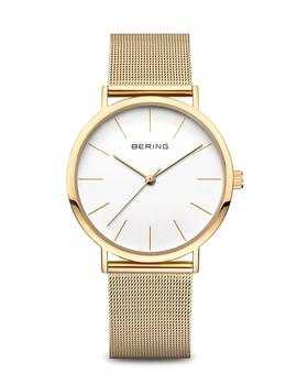 Reloj Bering acero Classic 36mm dorado