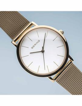 Reloj Bering acero Classic 36mm dorado