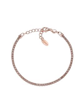 Pulsera Amén plata Rosé