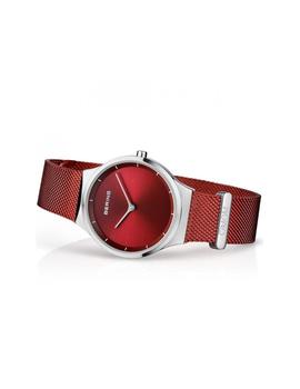 Reloj Bering acero Classic rojo