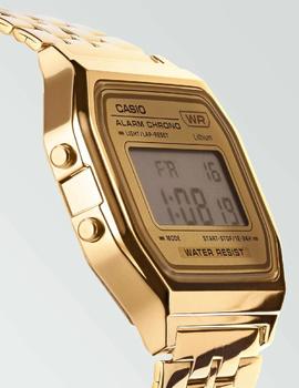 Reloj Casio digital dorado