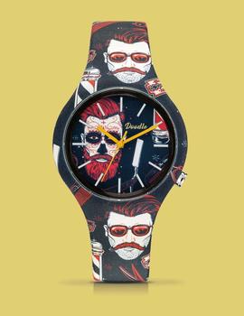 Reloj Doodle barbero 42mm