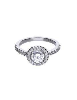 Anillo Diamonfire plata y circonitas