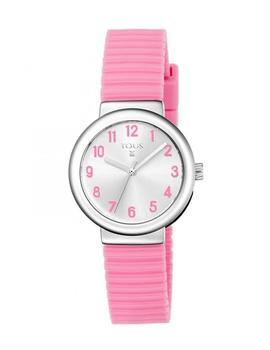 Reloj Tous acero Raimbow correa rosa