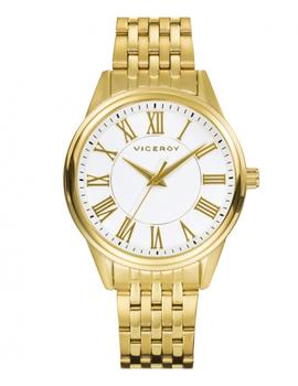 Reloj Viceroy IP dorado brazalete