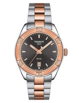 Reloj Tissot PR100 bicolor