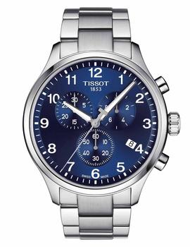 Reloj Tissot Chrono XL Classic acero esfera azul