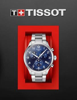 Reloj Tissot Chrono XL Classic acero esfera azul