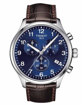 Reloj Tissot Chrono XL Classic acero esfera azul