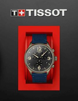 Reloj Tissot Chrono XL acero azul