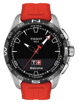 Reloj Tissot T-Touch negro y rojo
