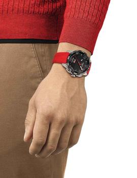 Reloj Tissot T-Touch negro y rojo
