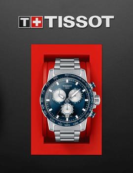 Reloj Tissot Super Sport acero esfera azul