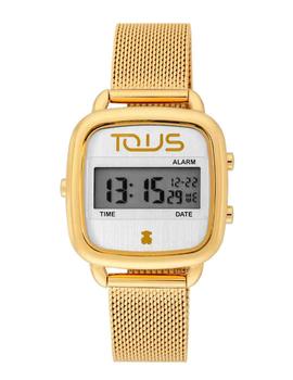 Reloj Tous D-Logo IP dorado digital