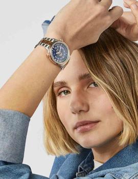 Reloj Tous Tender Time acero esfera azul
