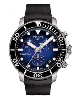 Reloj Tissot Seastar acero negro/azul