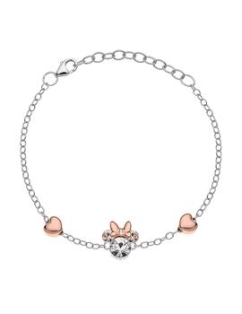 Pulsera Minnie plata