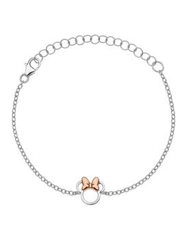 Pulsera Minnie plata