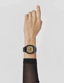 Reloj Tous D-Bear acero automático Ip negro