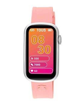 Reloj Tous T-Band aluminio correas rosa/blanco