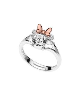 Anillo Disney Minnie plata y circonita