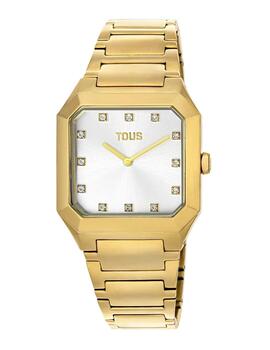 Reloj Tous Karat Squared acero IP dorado