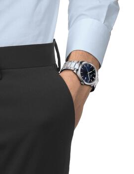 Reloj Tissot PR100 acero esfera azul