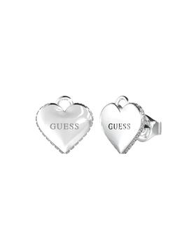 Pendientes Guess corazón circonitas