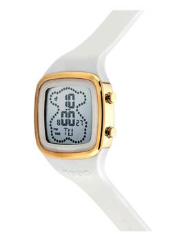 Reloj Tous B-Time acero dorado correa blanca